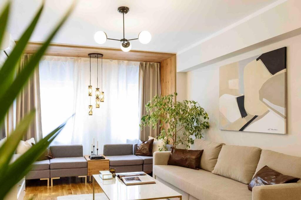 Stunning Views 2Br Intercontinental Flat Apartment Bucharest Exterior photo