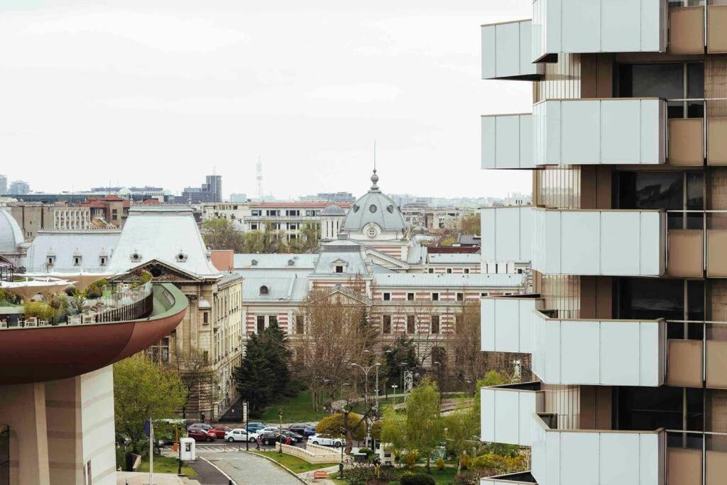 Stunning Views 2Br Intercontinental Flat Apartment Bucharest Exterior photo